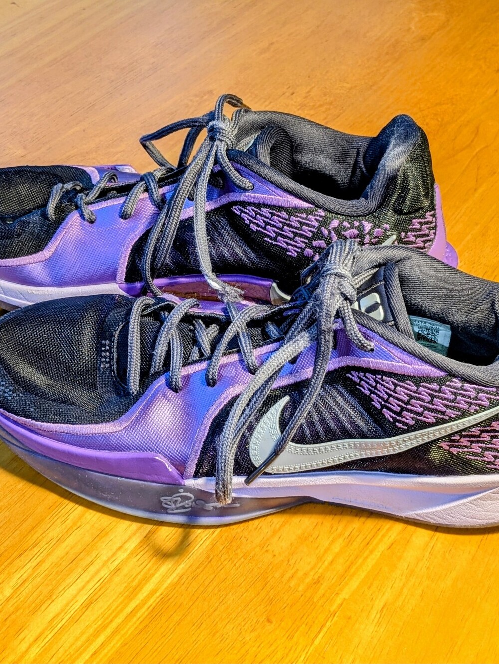 Nike Sabrina 2 Court Vision Cave Basketball Shoes Purple Womens 9.5 FQ2174-500